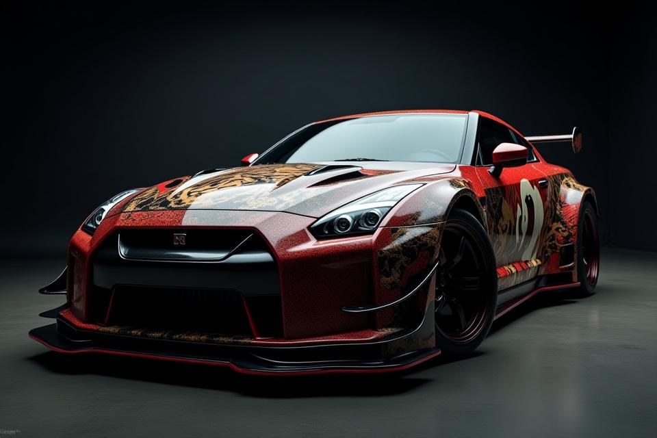 カブキGT-Rのワイドボディエアロキット